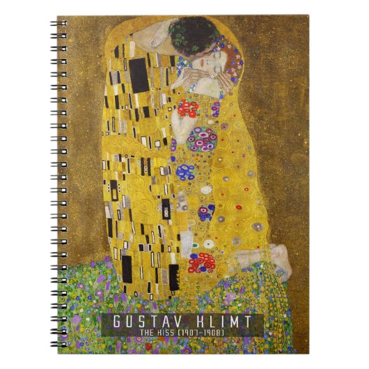 De Kiss - Gustav Klimt Notitieboek (Voorkant)