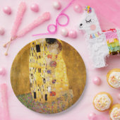De Kiss Gustav Klimt Papieren Bordje (Feest)