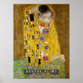 De Kiss - Gustav Klimt Poster (Voorkant)