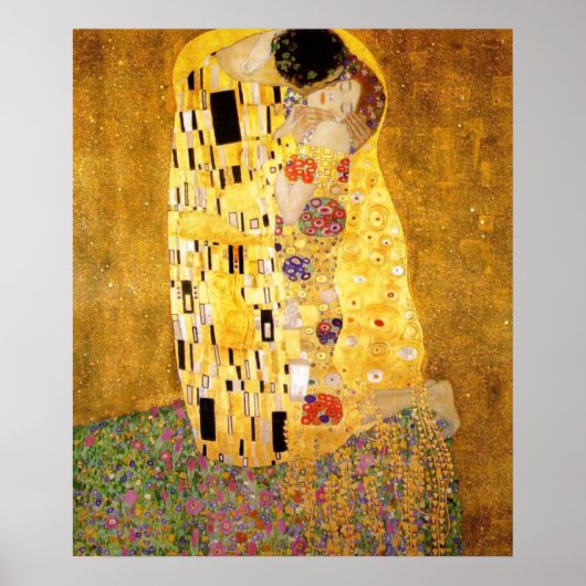 De Kiss Gustav Klimt Poster (Voorkant)