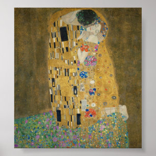 De Kiss - Gustav Klimt Poster
