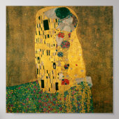 De Kiss - Gustav Klimt Poster (Voorkant)