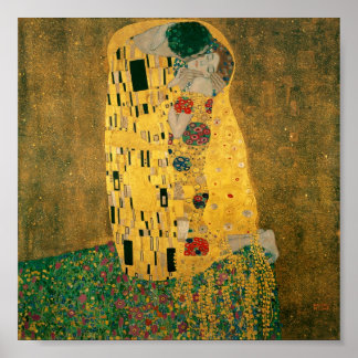 De Kiss - Gustav Klimt Poster
