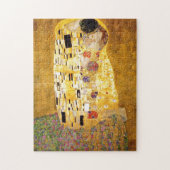 De Kiss Gustav Klimt schilderkunst  oud Legpuzzel (Verticaal)