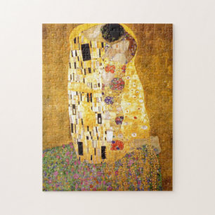 De Kiss Gustav Klimt schilderkunst oud Legpuzzel