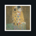 De Kiss - Gustav Klimt Servetten<br><div class="desc">Bekend romantisch schilderij van Gustav Klimt. De Kiss is een prachtig meesterwerk voor echte liefhebbers van geweldige kunst. Dit is het meest kwalitatieve afbeelding dat je kunt vinden op Zazzle en daarom kun je hoge kwaliteit afdrukken verwachten op veel geweldige Klimt cadeauideeën.</div>
