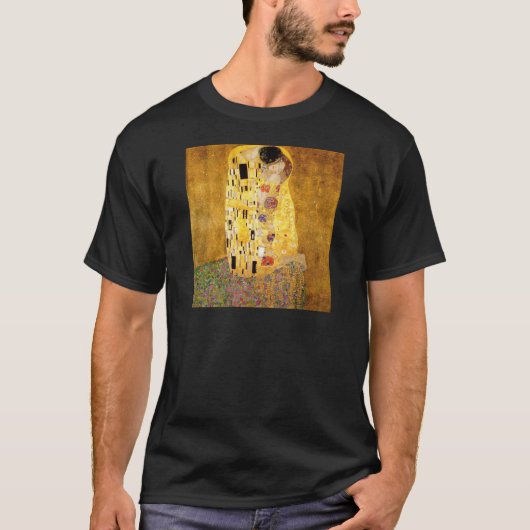 De Kiss Gustav Klimt T-shirt (Voorkant)