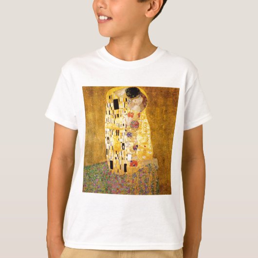 De Kiss Gustav Klimt T-shirt (Voorkant)