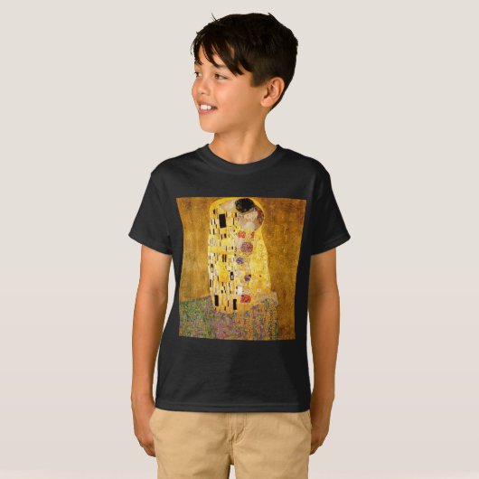 De Kiss Gustav Klimt T-shirt (Voorkant volledig)