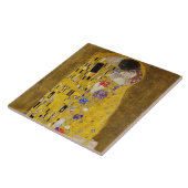 De Kiss - Gustav Klimt Tegeltje (Zijkant)