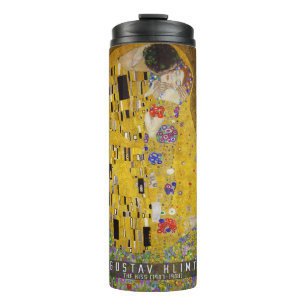 De Kiss - Gustav Klimt Thermosbeker