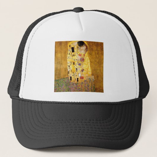 De Kiss Gustav Klimt Trucker Pet (Voorkant)