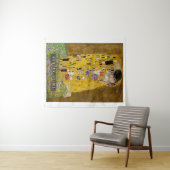De Kiss - Gustav Klimt Wandkleed (In Situ (horizontaal))