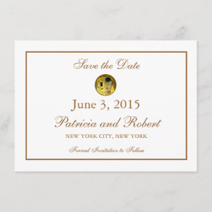 De Kiss Gustav Klimt Wedding   Datum opslaan Save The Date