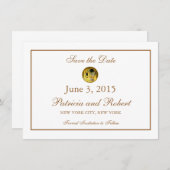 De Kiss Gustav Klimt Wedding | Datum opslaan Save The Date (Voorkant / Achterkant)