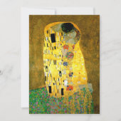 De Kiss Gustav Klimt Wedding | Uitnodiging (Voorkant)