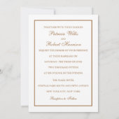 De Kiss Gustav Klimt Wedding | Uitnodiging (Achterkant)