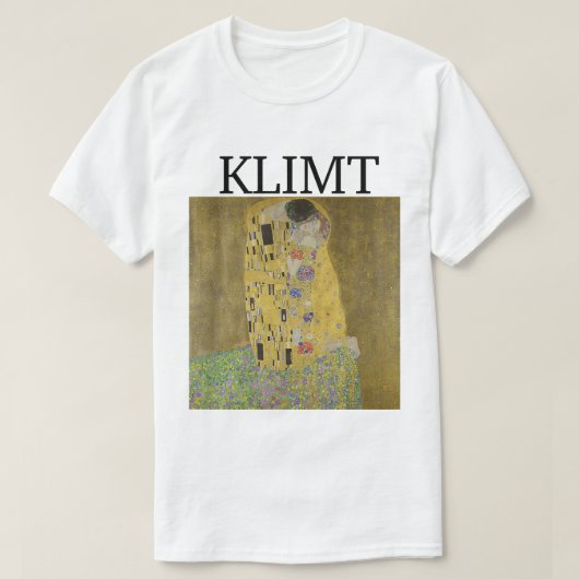 De Kiss Klimt T-Shirt (Design voorkant)