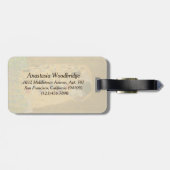 De Kiss (liefhebbers) Der Kuss van Gustav Klimt Bagagelabel (Achterkant horizontaal)