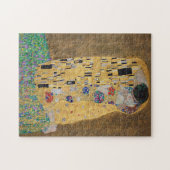 De Kiss (liefhebbers) Der Kuss van Gustav Klimt Legpuzzel (Horizontaal)