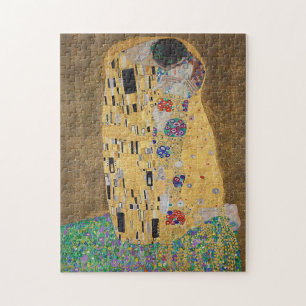 De Kiss (liefhebbers) Der Kuss van Gustav Klimt Legpuzzel