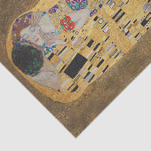 De Kiss (liefhebbers) Der Kuss van Gustav Klimt Tissuepapier (Detail)