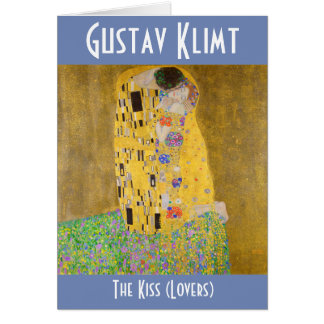De Kiss ook bekend als Lovers die Gustav Klimt opn