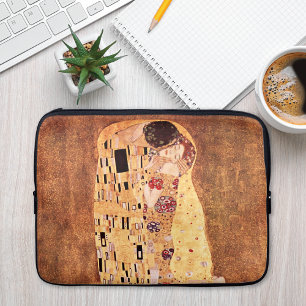 De Kiss Painting Gustav Klimt Laptop Sleeve