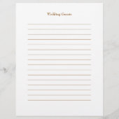 De Kiss Wedding Guest Pages (Achterkant)