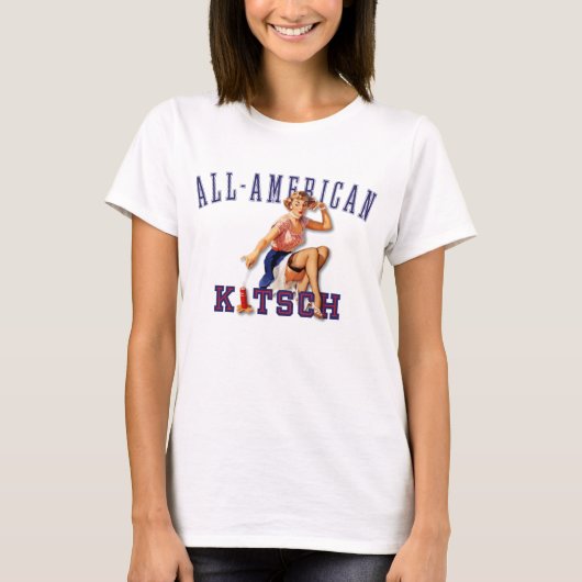 De Kitsch Bitsch : All-American Kitsch T-shirt (Voorkant)