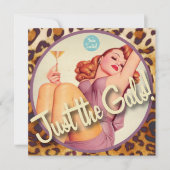 De Kitsch Bitsch : Alleen de Gals. Kaart (Voorkant)