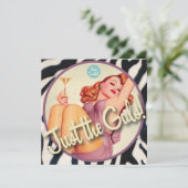 De Kitsch Bitsch : Alleen de Gals. Kaart (Staand voorkant)