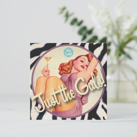 De Kitsch Bitsch : Alleen de Gals. Kaart (Staand voorkant)