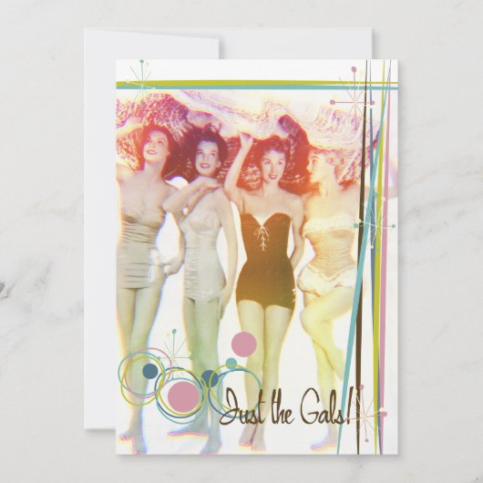 De Kitsch Bitsch : Alleen de Gals. Kaart (Voorkant)