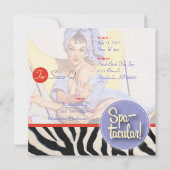 De Kitsch Bitsch : Alleen de Gals. Spa-taculair! Kaart (Achterkant)