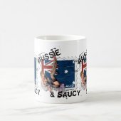 De Kitsch Bitsch : Aussie & Saucy Pin-Up Koffiemok (Center)