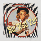 De Kitsch Bitsch : Cowgirl nog niet! Kaart (Voorkant / Achterkant)