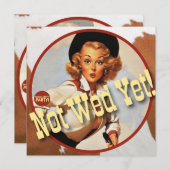 De Kitsch Bitsch : Cowgirl nog niet! Kaart (Voorkant / Achterkant)