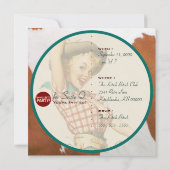 De Kitsch Bitsch : Cowgirl nog niet! Kaart (Achterkant)