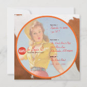 De Kitsch Bitsch : Cowgirl nog niet! Kaart (Achterkant)