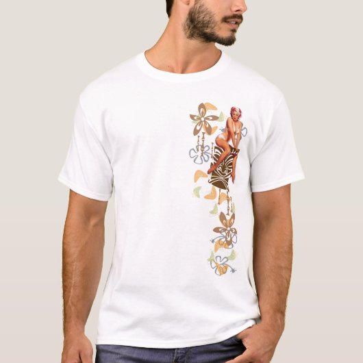 De Kitsch Bitsch : De Tiki Goddess T-shirt (Voorkant)