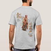De Kitsch Bitsch: De Tiki Goddess T-shirt (Achterkant)