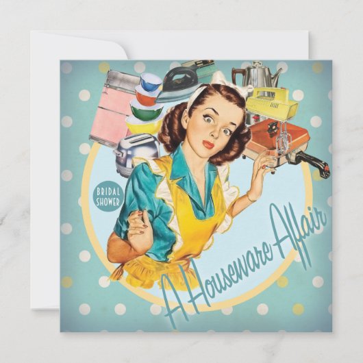 De Kitsch Bitsch: een huishoudelijke affaire bruid Kaart (Voorkant)