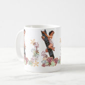 De Kitsch Bitsch : Een Tiki Boom. Koffiemok (Voorkant links)