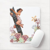 De Kitsch Bitsch : Een Tiki Boom. Muismat (Met muis)