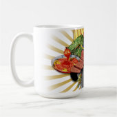 De Kitsch Bitsch © : Festooned. Koffiemok (Links)