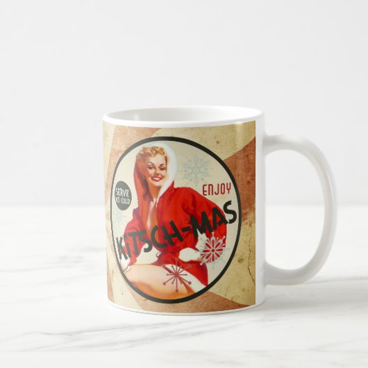 De Kitsch Bitsch : Geniet van Kitsch-mas! Koffiemok (Rechts)