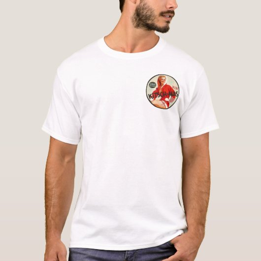 De Kitsch Bitsch : Geniet van Kitsch-mas T-shirt (Voorkant)