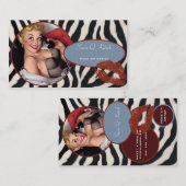 De Kitsch Bitsch : Glam-A-Zon Visitekaartje (Voorkant / Achterkant)