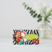 De Kitsch Bitsch : Glam-A-Zon Visitekaartje (Staand voorkant)